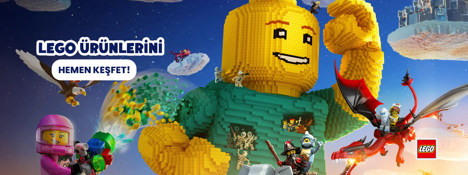 Lego ürünlerini hemen keşfet